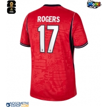 Moški Nogometni dresi Anglija Morgan Rogers #17 Gostujoči SP 2026 Kratek Rokav